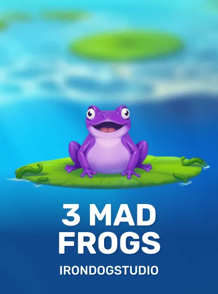 3 Mad Frogs game tile